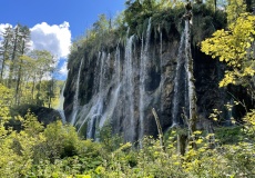 Plitvická jezera - vodopád Veliki Prštavac