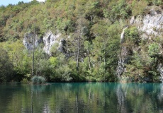 Plitvická jezera - jezero Gavanovac