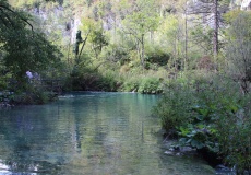 Plitvická jezera - jezero Milanovac