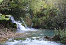 Plitvická jezera - jezero Milanovac