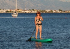 Chorvatsko, Vir - zátoka Sapavac, paddleboard