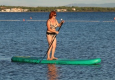 Chorvatsko, Vir - zátoka Sapavac, paddleboard