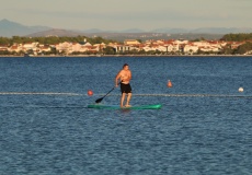 Chorvatsko, Vir - zátoka Sapavac, paddleboard