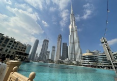 Dubaj, nejvyšší budova Burj Khalifa