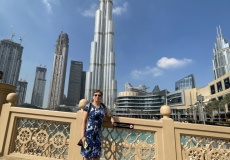 Dubaj, nejvyšší budova Burj Khalifa