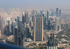 Dubaj, nejvyšší budova Burj Khalifa