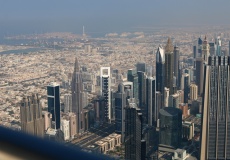 Dubaj, nejvyšší budova Burj Khalifa