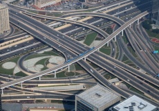 Dubaj, nejvyšší budova Burj Khalifa