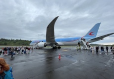 Letiště Nosy Be, Boening 787-800 Dreamliner společnosti NEOS