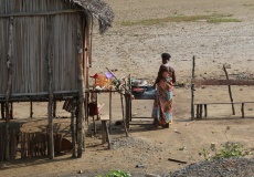 Madagaskar, cesta z Ankify do Ambanja