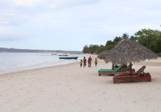 Madagaskar, pláž v Rameně