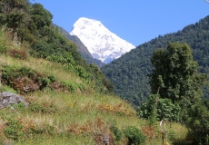 Z Tikhe Dhunga do Ulleri, za Annapurnou Jih je cíl naší cesty