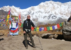 7. den treku opouštíme Annapurna Base Camp