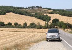 Toskánsko, Castiglione d'Orcia