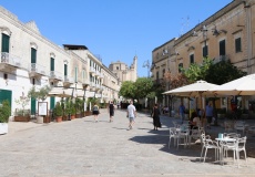 Matera, náměstí Piazzetta Pascoli