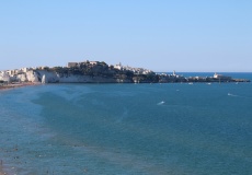 Gargano, Vieste - z vyhlídky nad zátokou San Felice