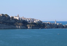 Gargano, Vieste - z vyhlídky nad zátokou San Felice