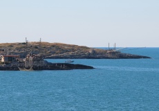 Gargano, Vieste - stroje na chytání ryb